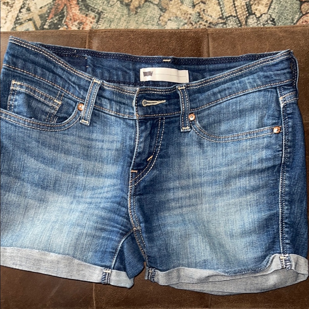 Levi's Blue Jean Shorts for Women